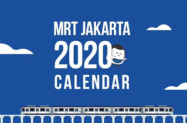 Cover image for MRT Jakarta 2020 Calendar