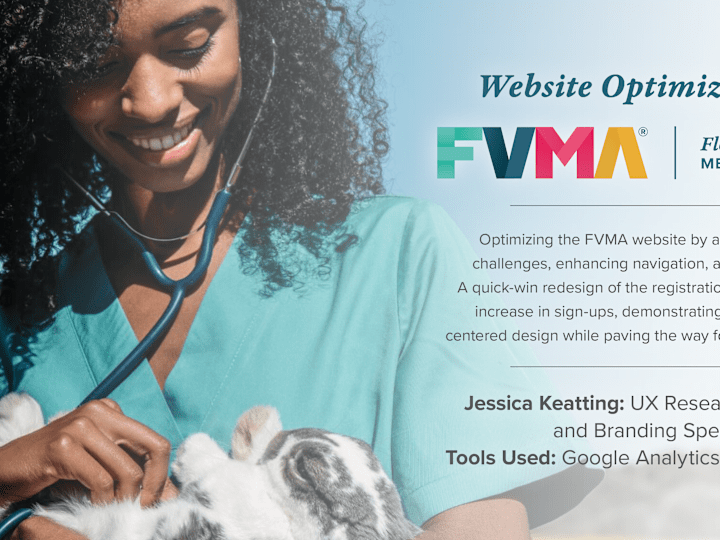 Cover image for Jessica Keatting - UX: Website Optimization