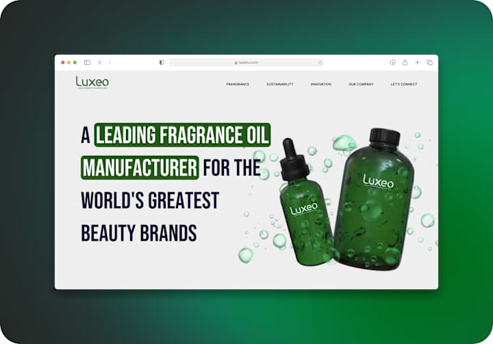 Cover image for Luxeo Labs Website