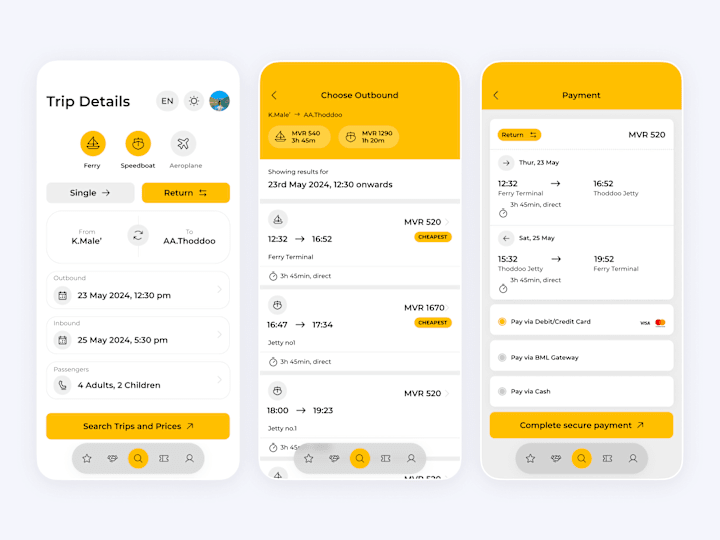 Cover image for Dhathuru App - Mobile App Design