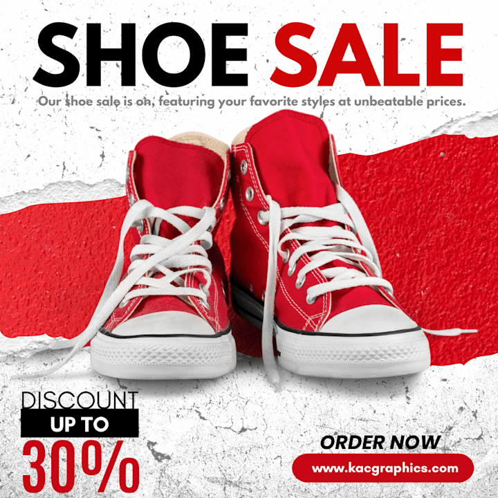 Cover image for Shoe Sale Post Design