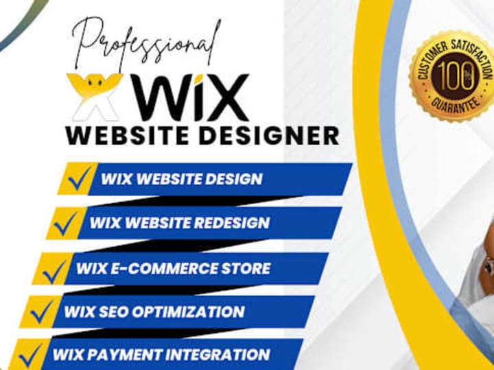 Cover image for Wix website design