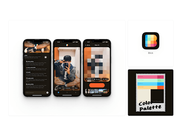 Cover image for Blick - A Playful & Nostalgic Video Diary App