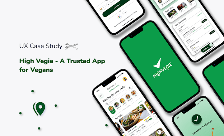 Cover image for High Vegie - A Trusted App for Vegans 