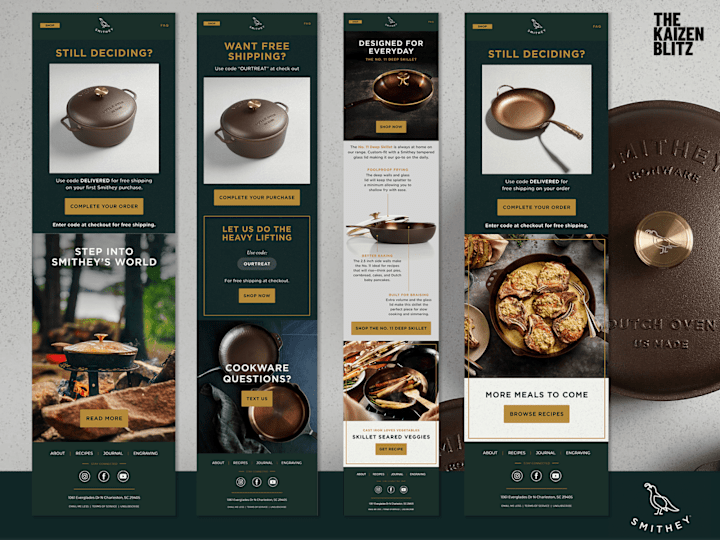 Cover image for Smithey Ironware – Highly Personalized Email Flows