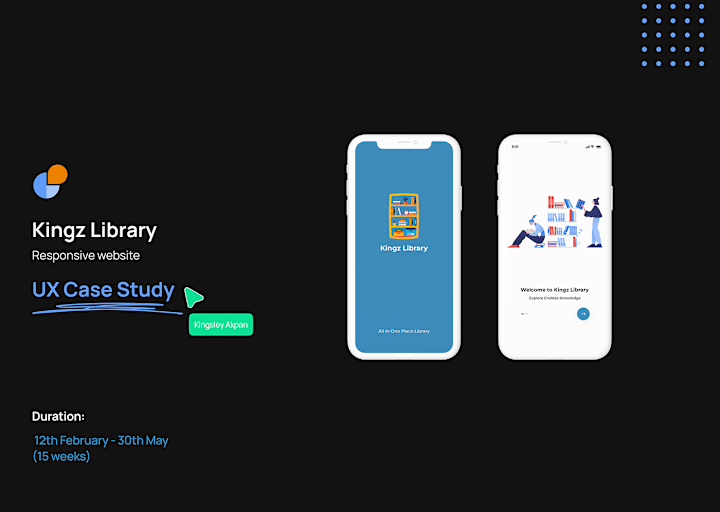 Cover image for Kingz Library App :: Behance