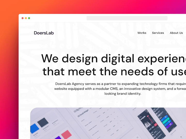 Cover image for Website UI/UX design