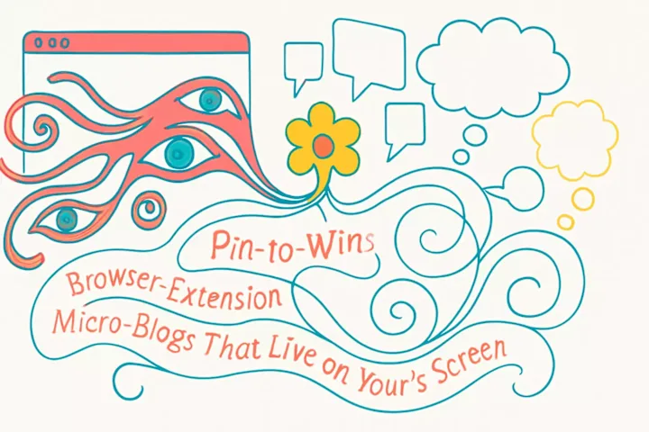 Cover image for Pin-to-Win: Browser-Extension Micro-Blogs That Live on Your Reader’s Screen