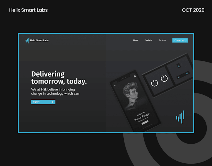 Cover image for Helix Smart Labs Website