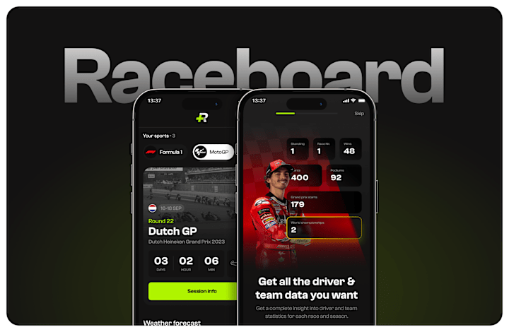 Cover image for The app for the ultimate motorsport fan!