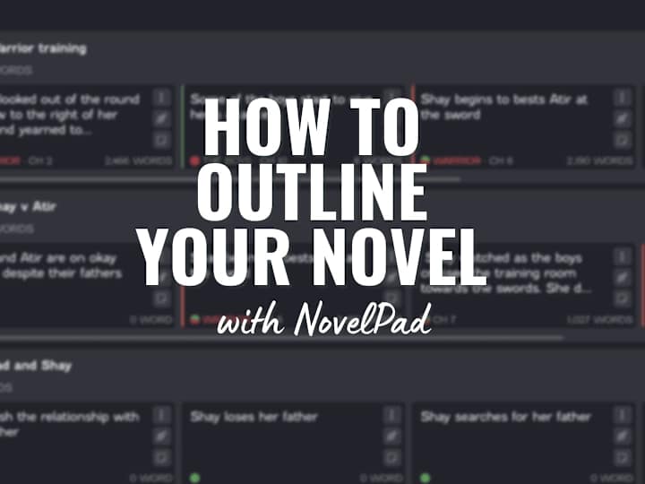 Cover image for How to Plan Your Entire Novel with NovelPad