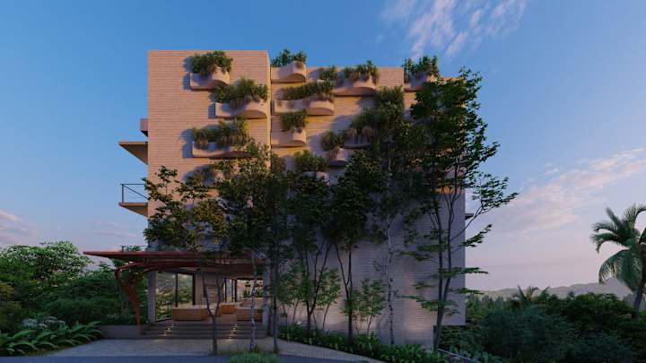 Cover image for proposed hotel at Haputhale sri lanka :: Behance