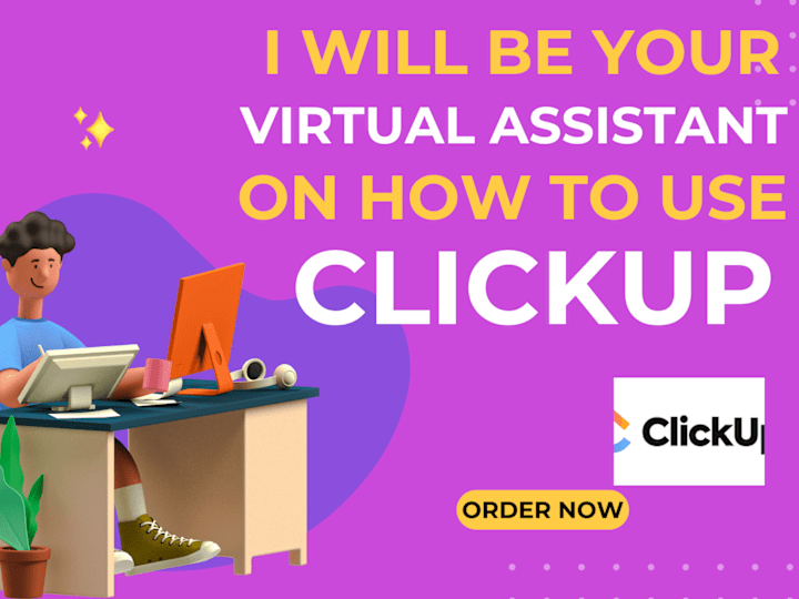 Cover image for I will help you set up or manage your workflow on clickup