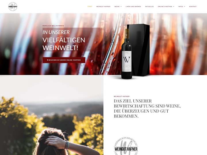 Cover image for Weingut Hafner Online Vinothek » Weingut Hafner