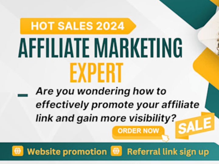 Cover image for I will do affiliate referral link promotion, Link promotion