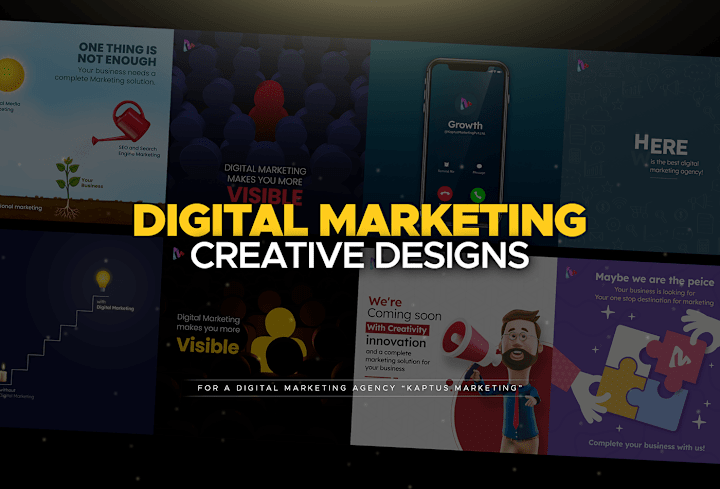 Cover image for Digital Marketing Creative Designs