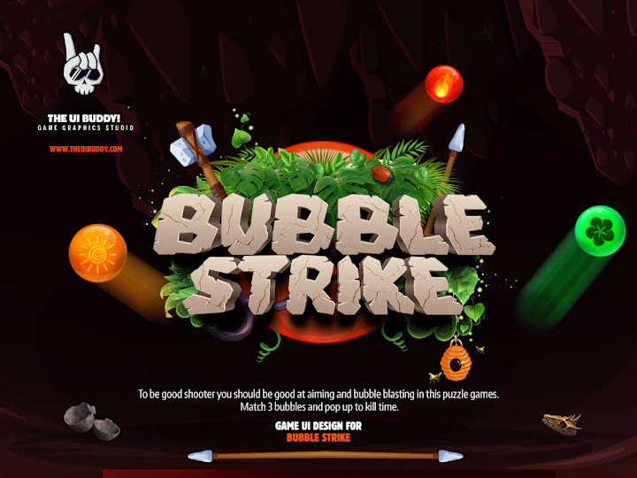 Cover image for BUBBLE STRIKE - CASUAL GAME UI