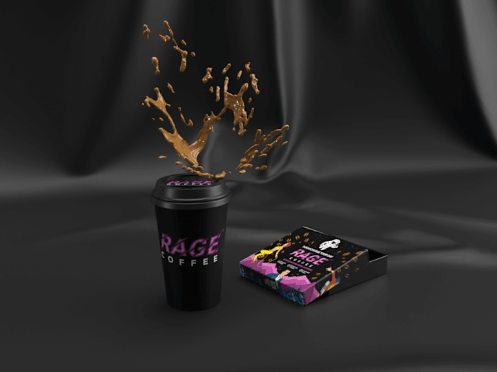 Cover image for [Graphic Design] Rage Coffee