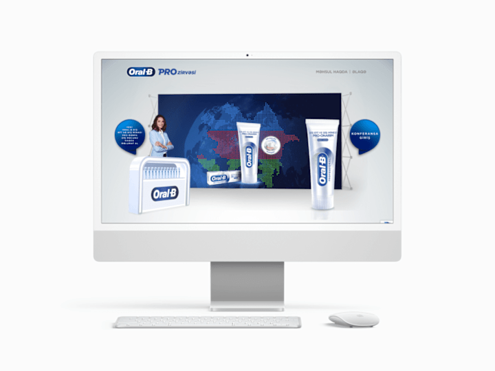 Cover image for Oral-B Pro Event • Online Launch Website