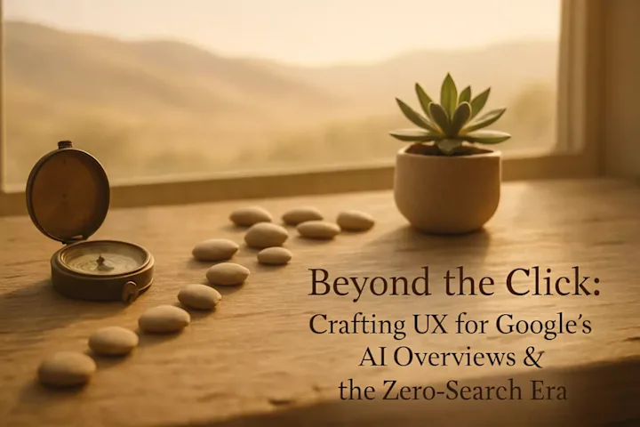 Cover image for Beyond the Click: Crafting UX for Google’s AI Overviews & the Zero-Search Era