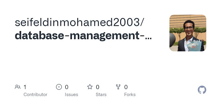 Cover image for GitHub - seifeldinmohamed2003/database-management-system-in-java
