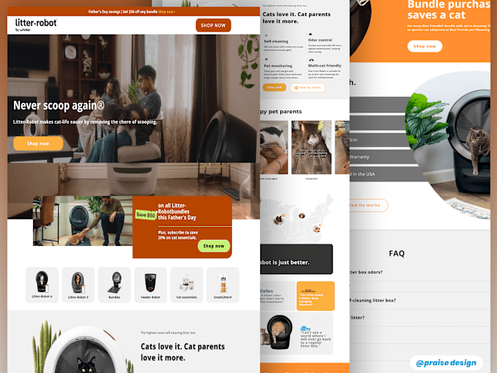 Cover image for A landing page built on replo