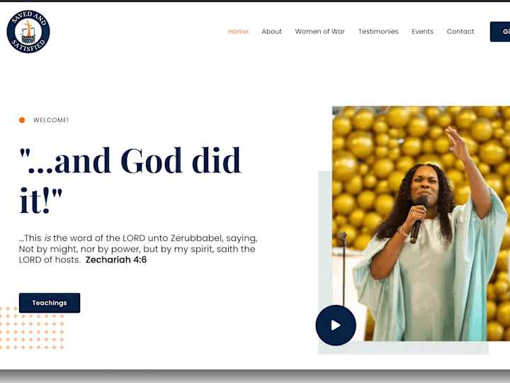 Cover image for Brand Design for Saved & Satisfied