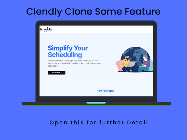 Cover image for Full Stack Next,js Clone Calendly clone some feature 