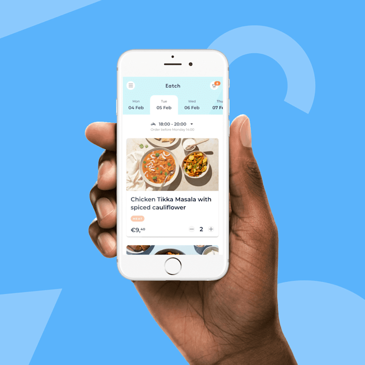 Cover image for Brand development, UX/UI, packaging, food delivery app