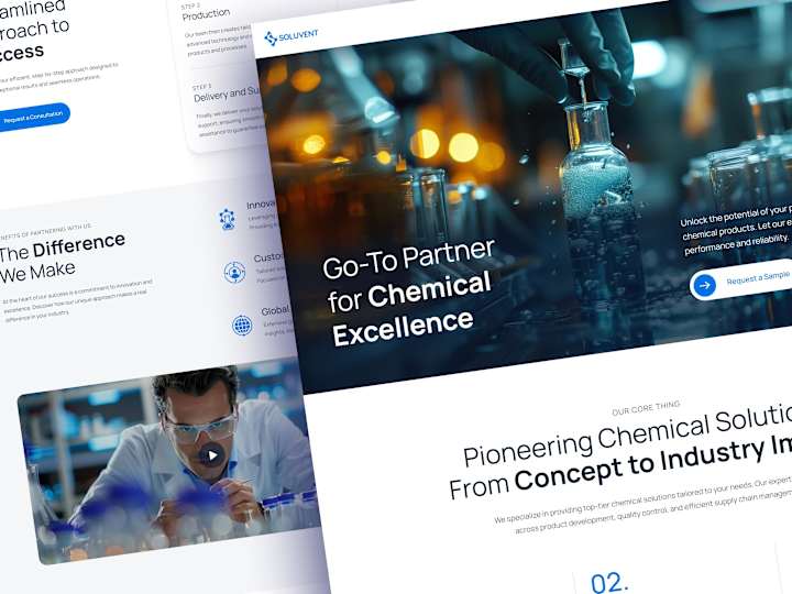 Cover image for Soluvent | Reliable Chemical Solutions