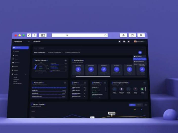 Cover image for 
Pentester Cybersecurity Dashboard