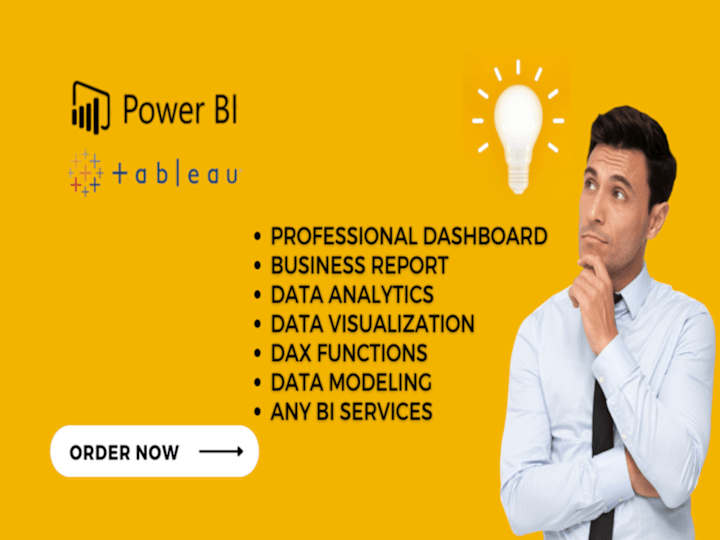 Cover image for You will get a Stunning Power BI Dashboard