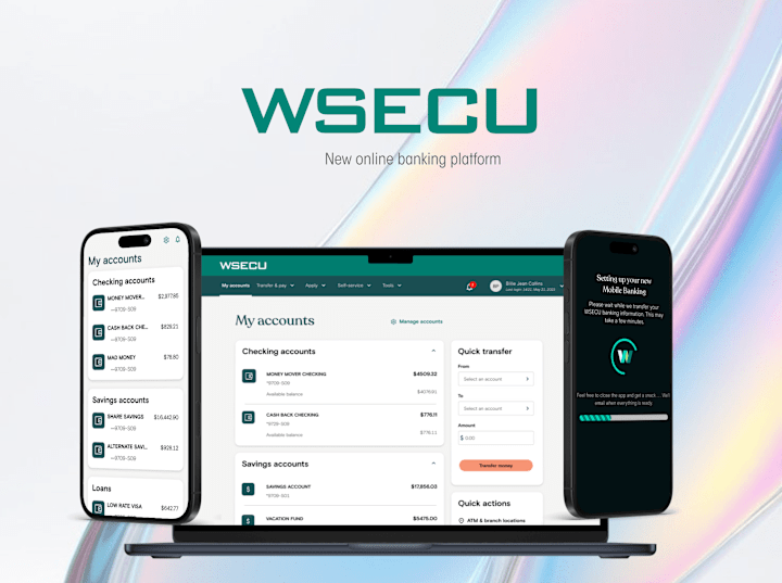 Cover image for Redesigning a digital banking platform 