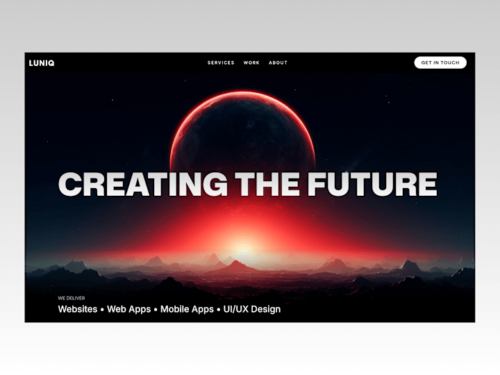 Cover image for LUNIQ | Web Design & Development