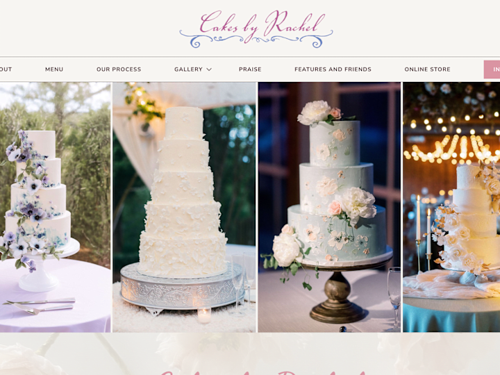 Cover image for Cakes by Rachel