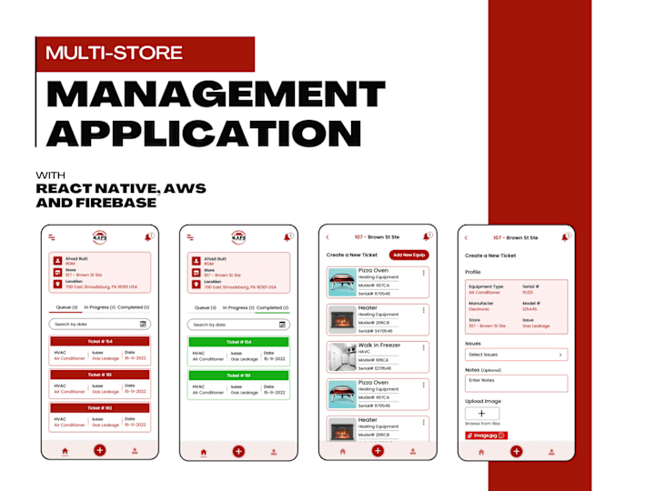 Cover image for Multi-Store Management Application