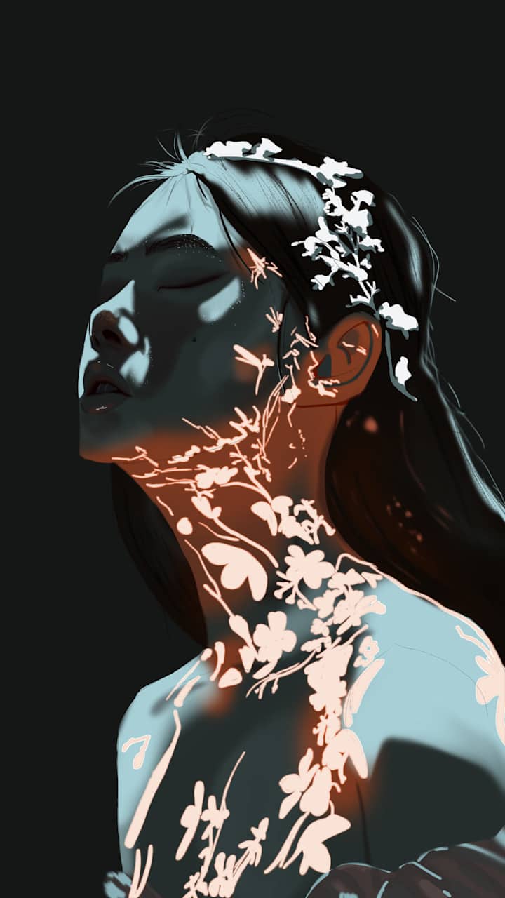 Cover image for light in the darkness