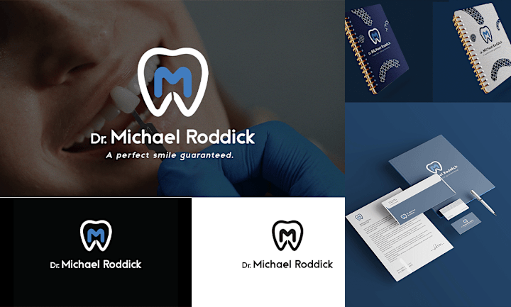 Cover image for Dr. Michael Logo & Brand Identity 