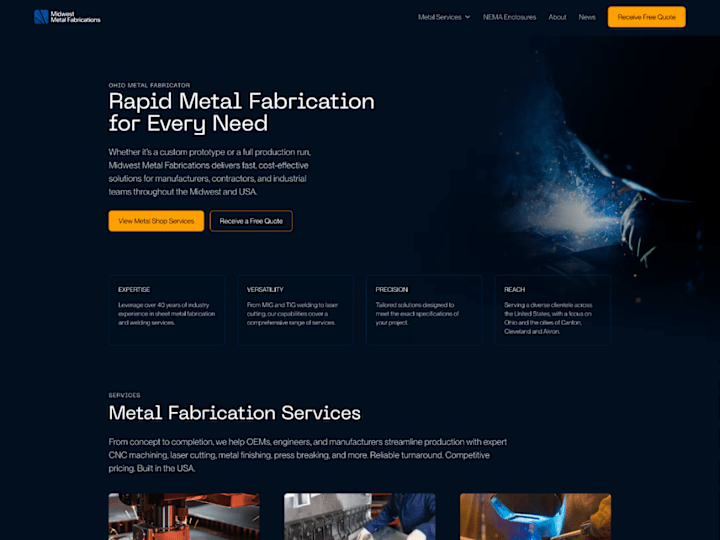 Cover image for Midwest Metal Fabrications