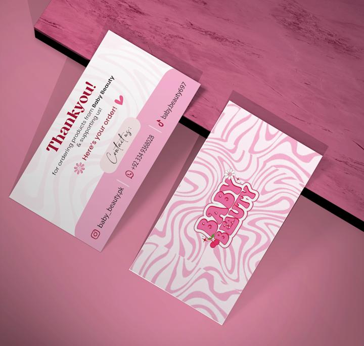 Cover image for Baby Beauty | Product Insert Card Design