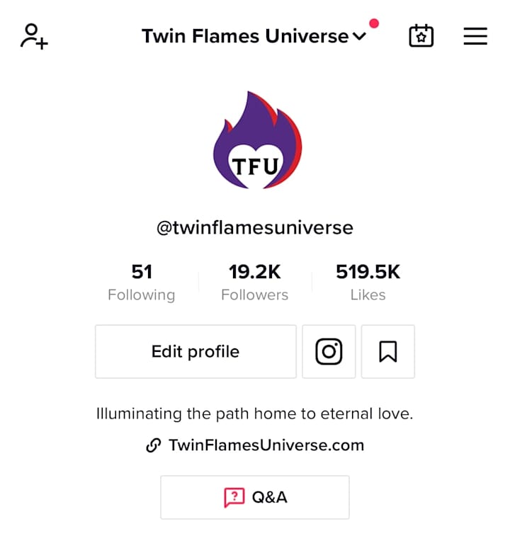 Cover image for Twin Flames Universe Social Media & Community Manager