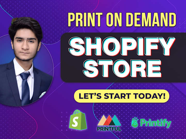 Cover image for Print on Demand Shopify store