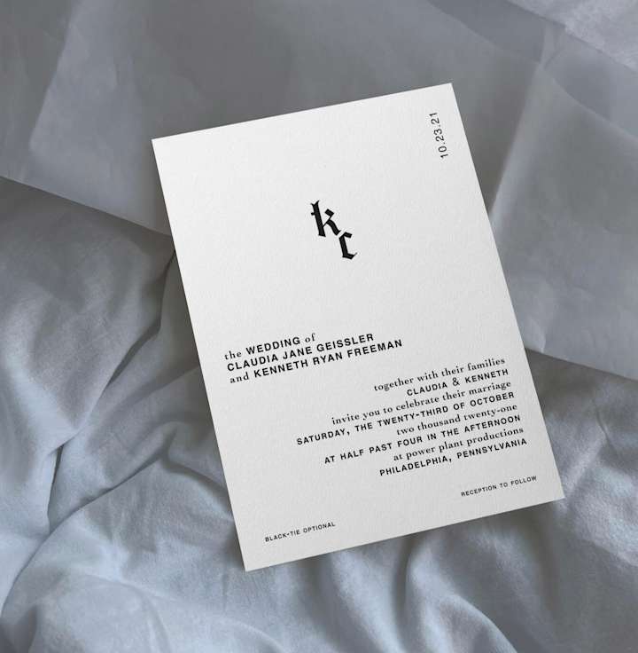 Cover image for Invitation / Stationary Design