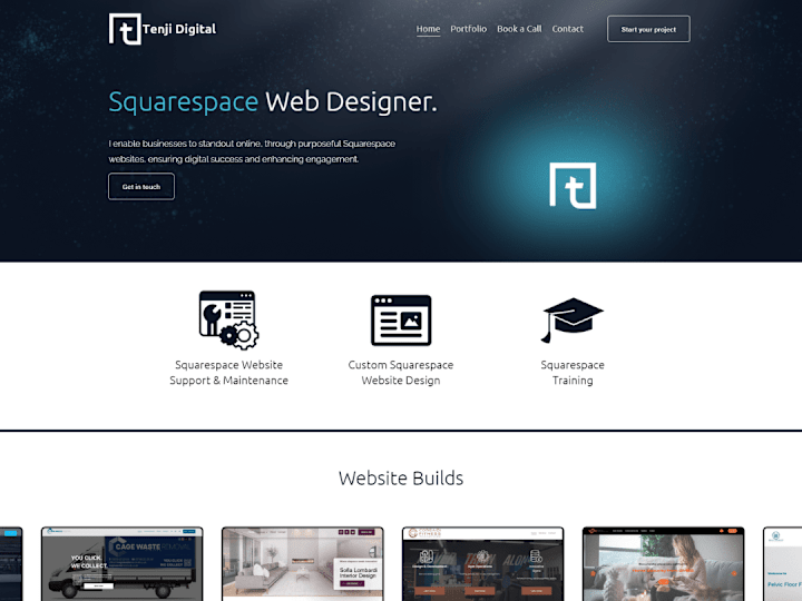 Cover image for Website Designer - My Website Built with Squarespace