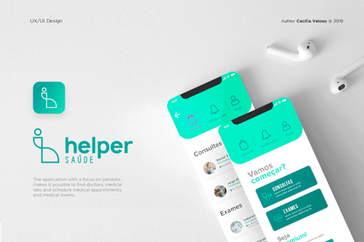 Cover image for Helper / UX/UI Design