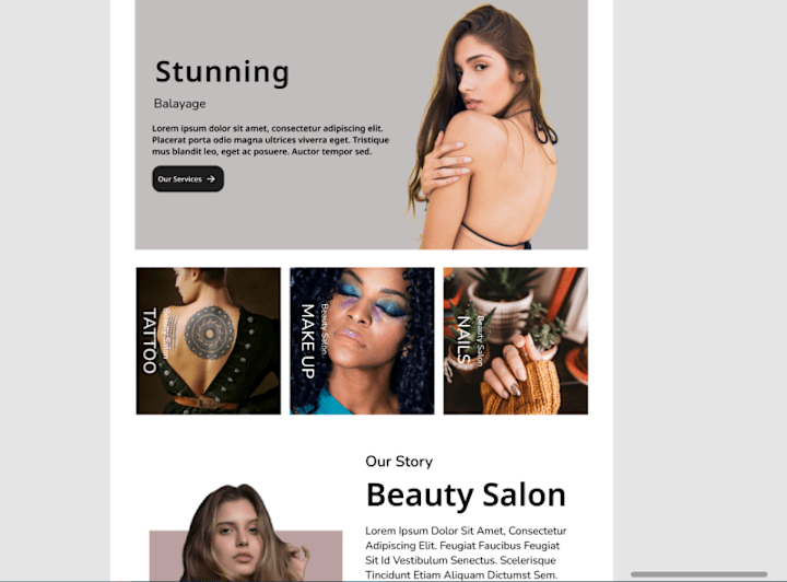 Cover image for Beauty Salon.