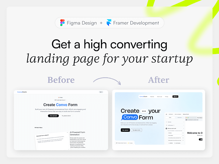 Cover image for Landing Page Design and Build