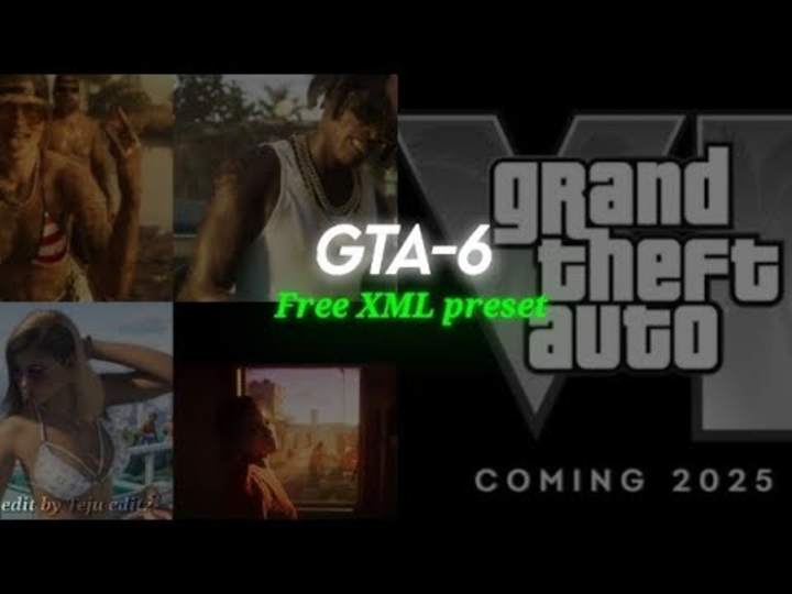 Cover image for GTA 6  AE INSPIRED EDITING IN ALIGHT MOTION || FREE XML PRESET …