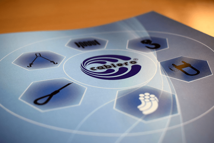 Cover image for Products catalog design for steel wire rope manufacturer