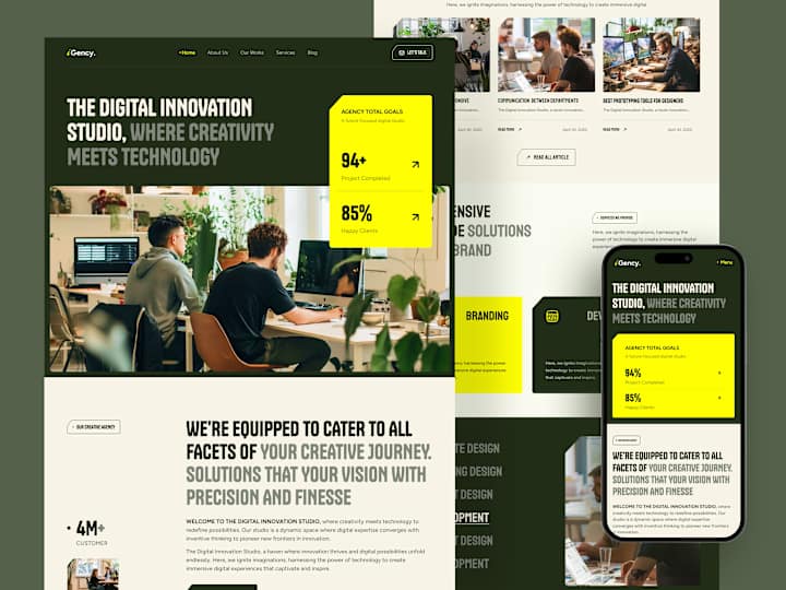 Cover image for Igency Framer Template 